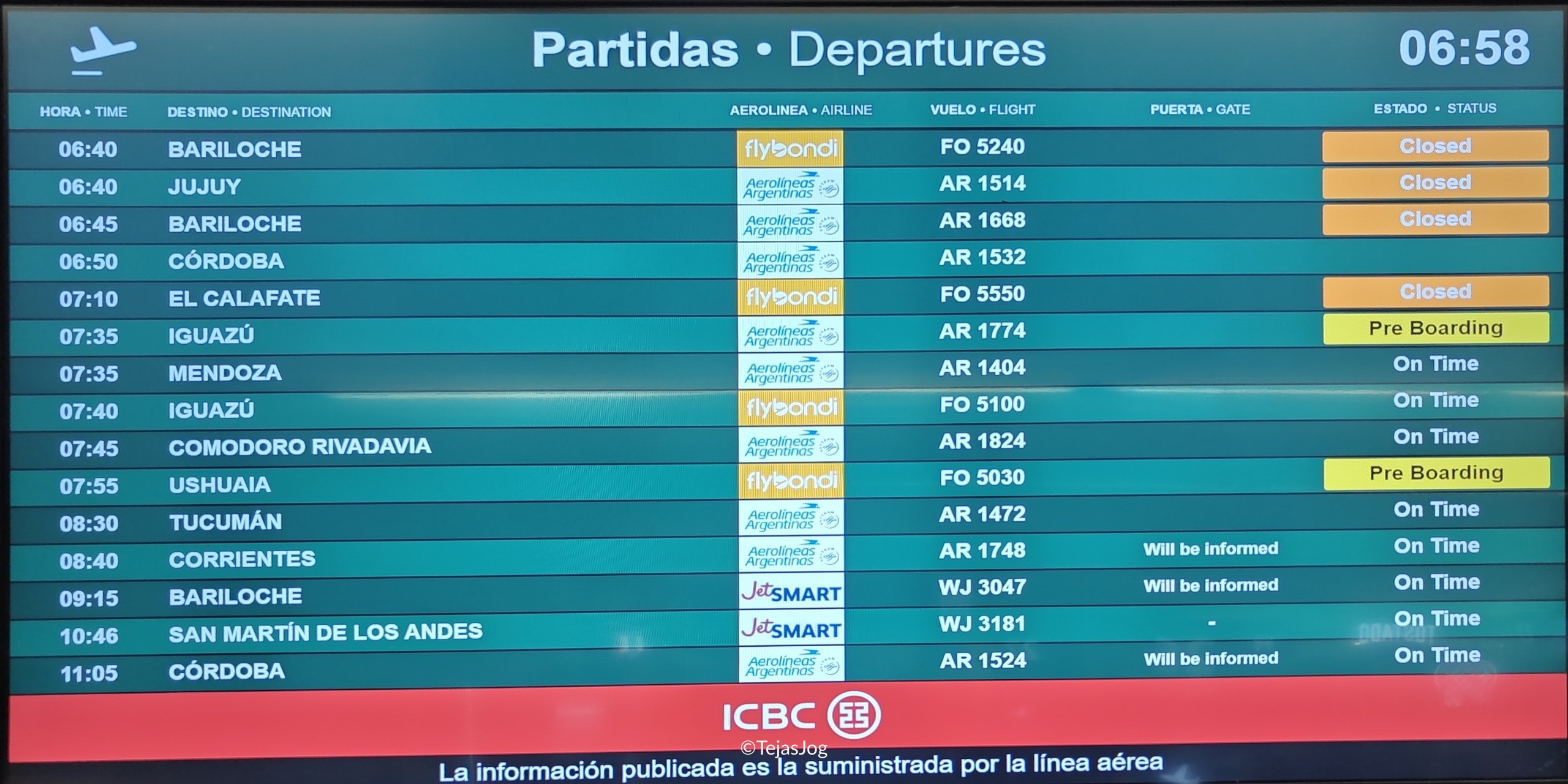 Aerolineas Argentinas 1774