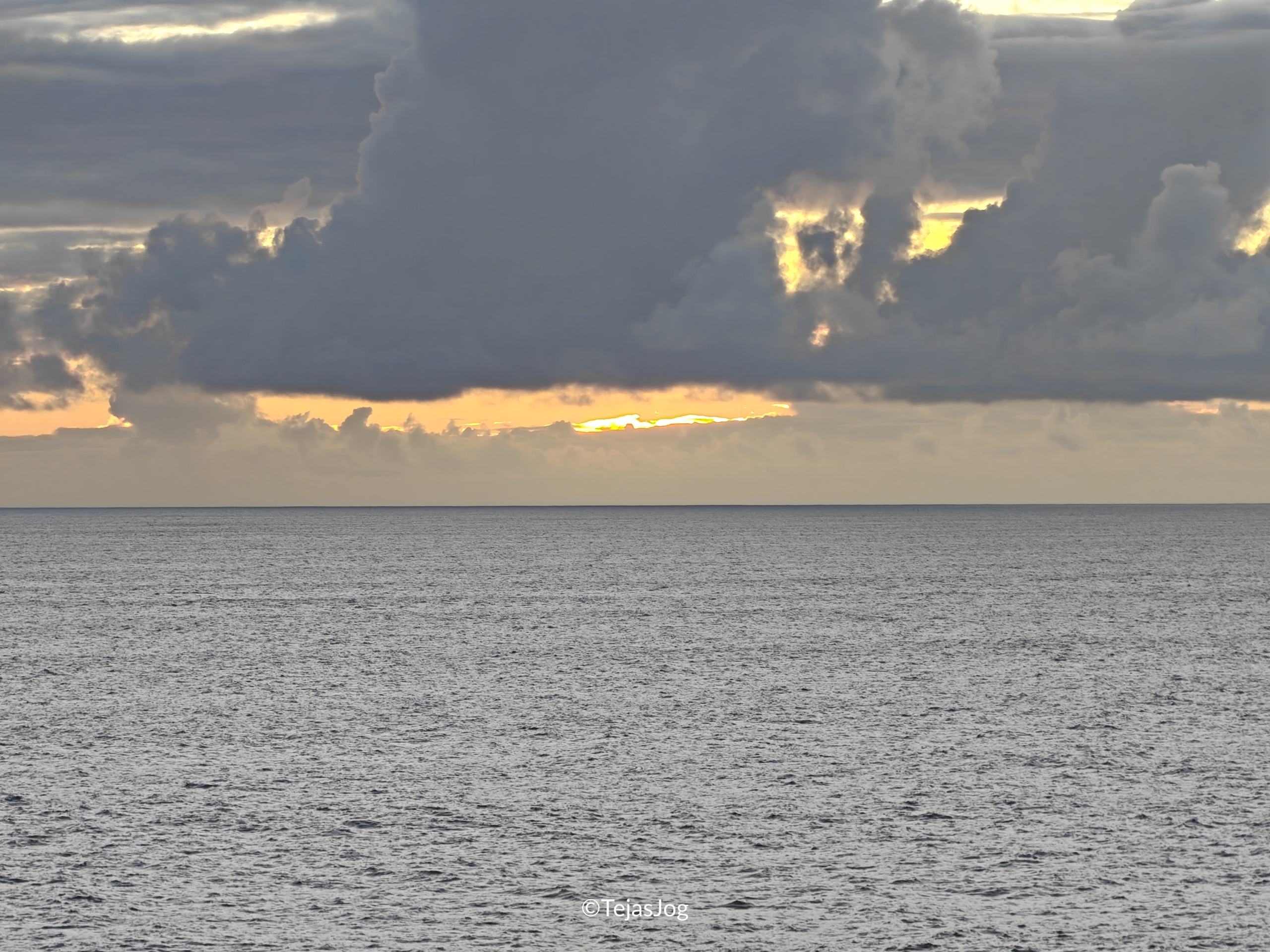 Sunset at Easter Island