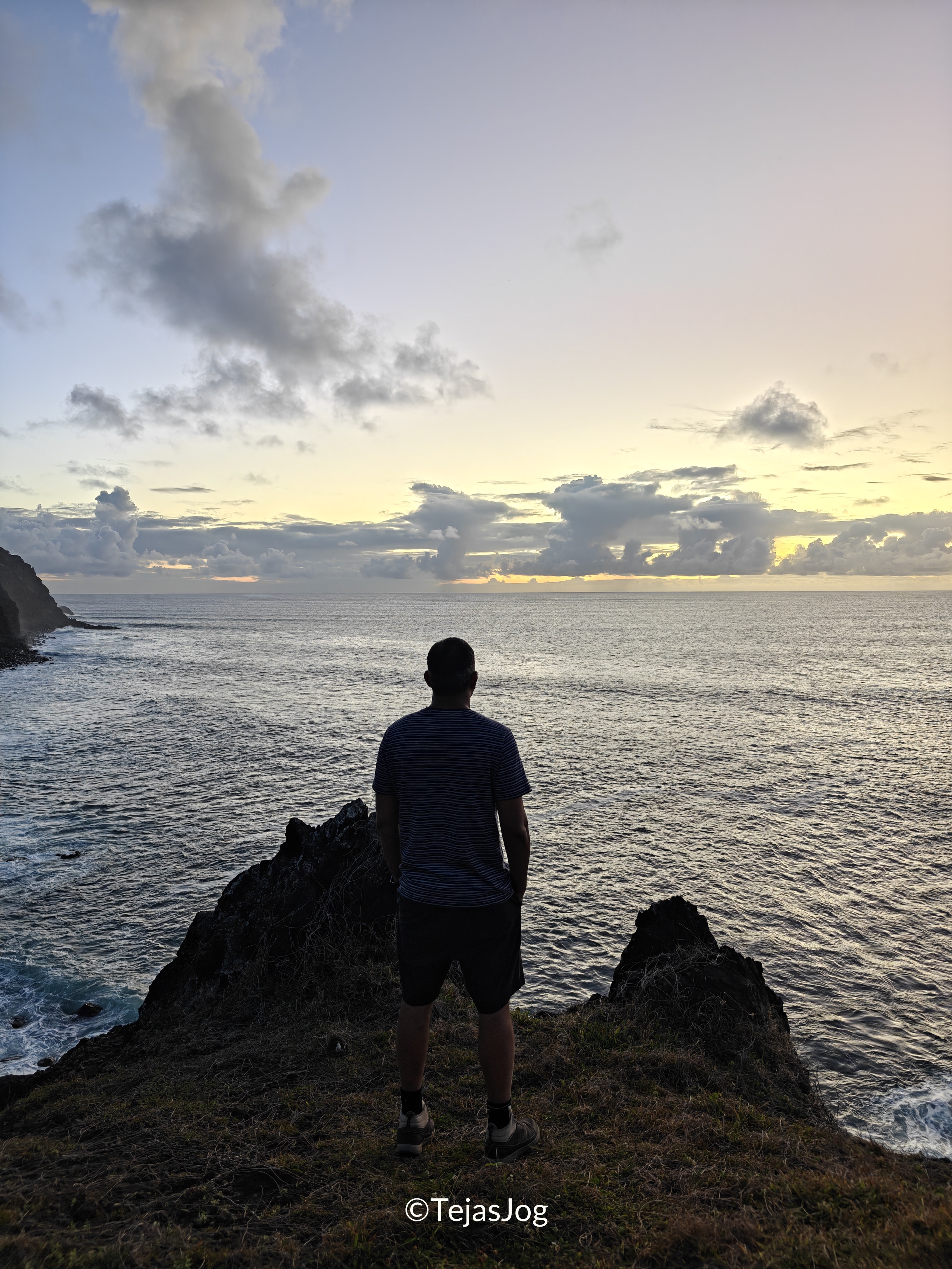 Sunset at Easter Island