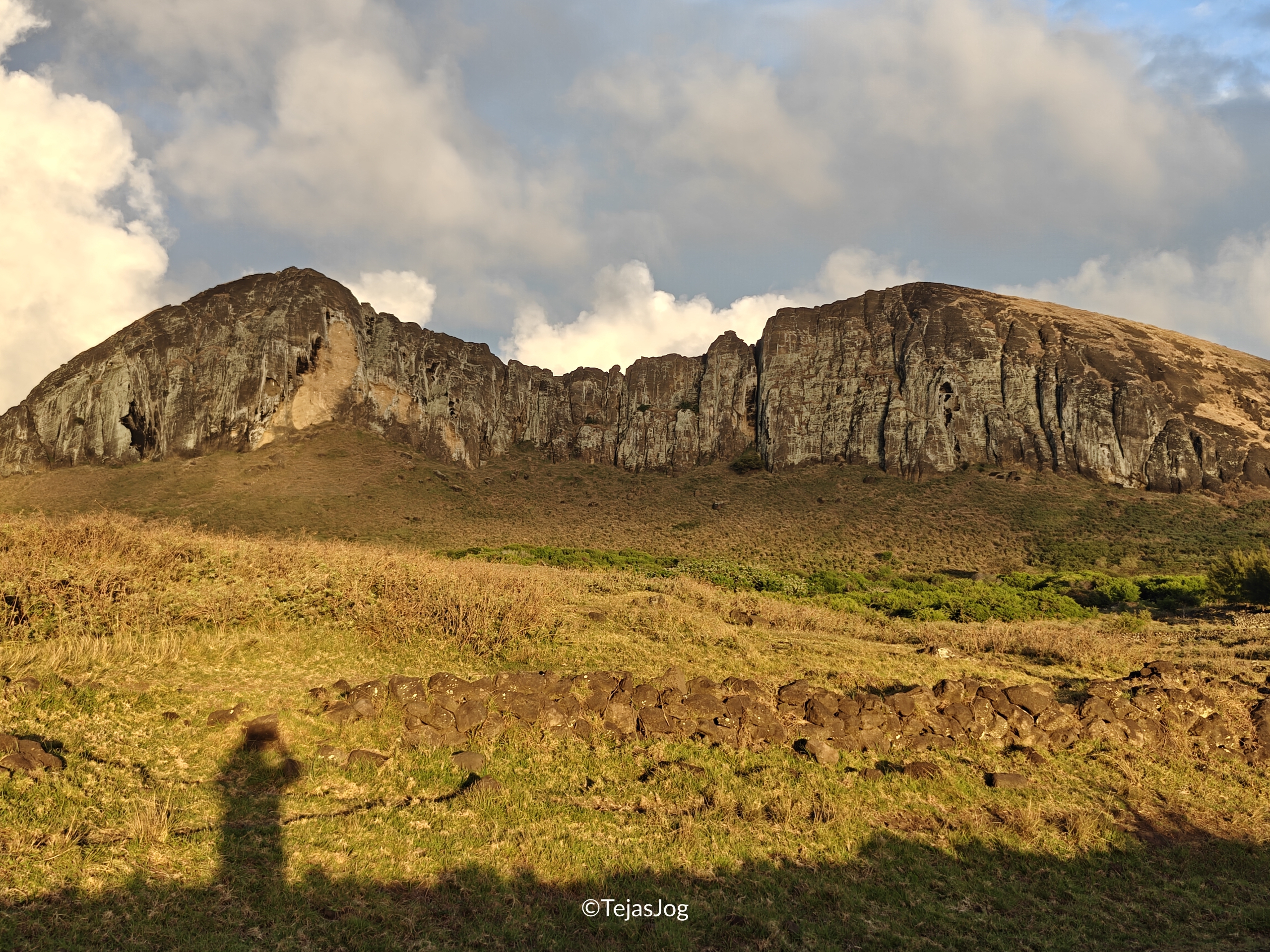 Rano Raraku at sunrise